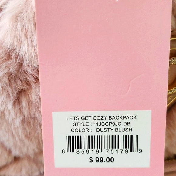 ๐๐๐๏ธ๐ ๐JUICY COUTURE ๐ "LET'S GET COZY BACKPACK ๐ - Picture 11 of 13
